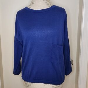 MaxMara Weekend Royal blue knit top